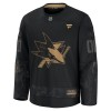 San Jose Sharks Dresy Personalizované Fanatics Military Appreciation Practice 2024-25 Černá - Pánské